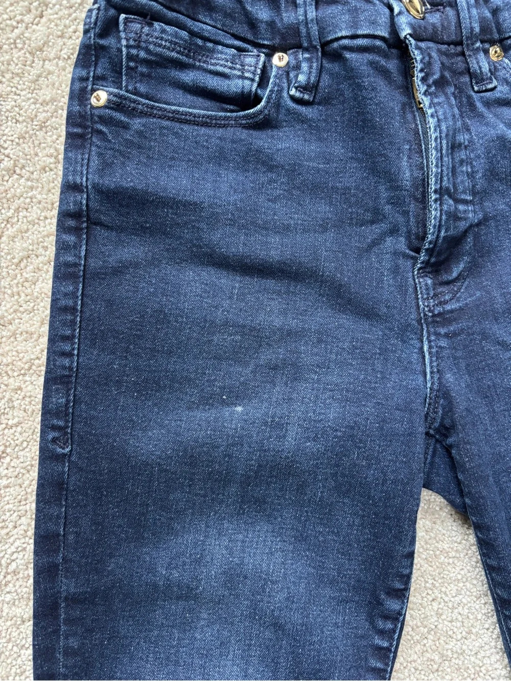 Good American Good Legs Skinny Jean Mid Rise Size 4 - Picture 9 of 9